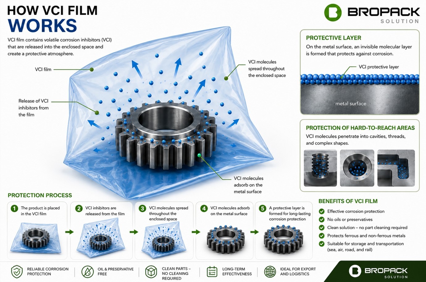 How Does VCI Film Work?