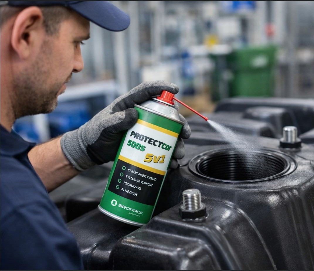 Study case č. 12:  Ochrana závitů v plastových nádržích * PROTECTcor® 500s